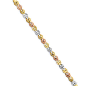 14K 3C Fancy Bracelet