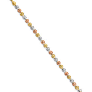 14K 3C Fancy Bracelet