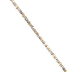14K 3C DC Bracelet