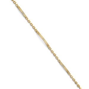 14KY Bar Bracelet