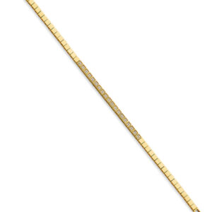 14KY CZ Fancy Bracelet