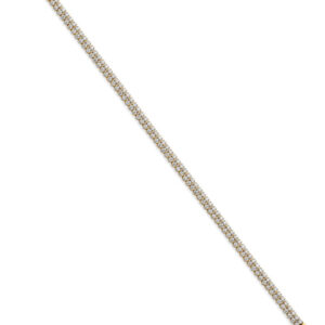 14KY 2 Line Tennis Bracelet