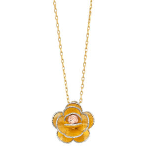 14K 3C Flower Light Necklace