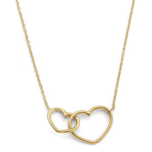 14KY Together Heart Necklace