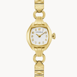 CARAVELLE BY BULOVA SILVER-TONE DIAL WOMEN'S WATCH 44L267