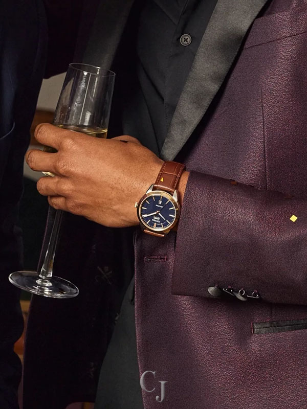 CITIZEN ROLAN NAVY DIAL MEN’S WATCH AW0096-06L - Image 4