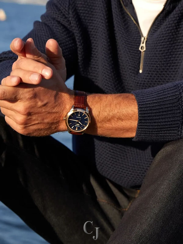 CITIZEN ROLAN NAVY DIAL MEN’S WATCH AW0096-06L - Image 8