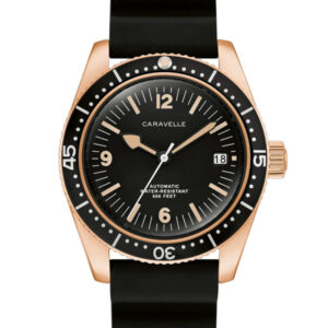 CARAVELLE BY BULOVA BLACKDIAL MEN’S WATCH 44B130