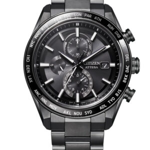 CITIZEN ATTESA BLACK DIAL MEN’S WATCH AT8294-59E