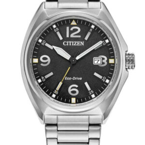 CITIZEN SPORT BLACK DIAL MEN'S WATCH AW1571-76E