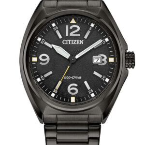 CITIZEN SPORT BLACK DIAL MEN'S WATCH AW1575-59E