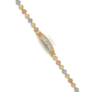 14K 3C Mama ID Bracelet