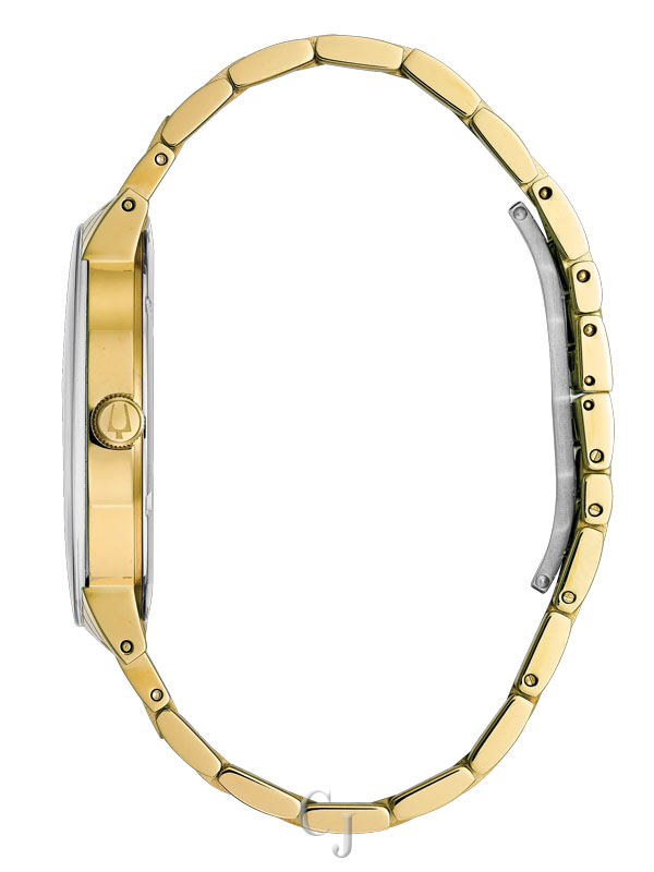 BULOVA FUTURO CHAMPAGNE DIAL WOMEN’S WATCH 96R215 - Image 2