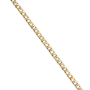 14KY Nugget Cuban Link Bracelet