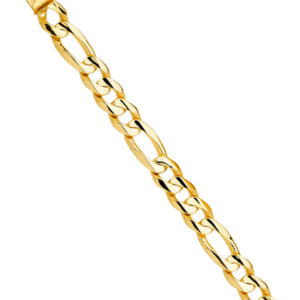 14KY Solid Link Bracelet